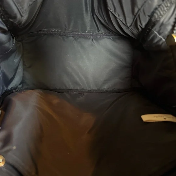 Kate Spade New York Womens Quilted Nylon Black Backpack - Picture 13 of 13